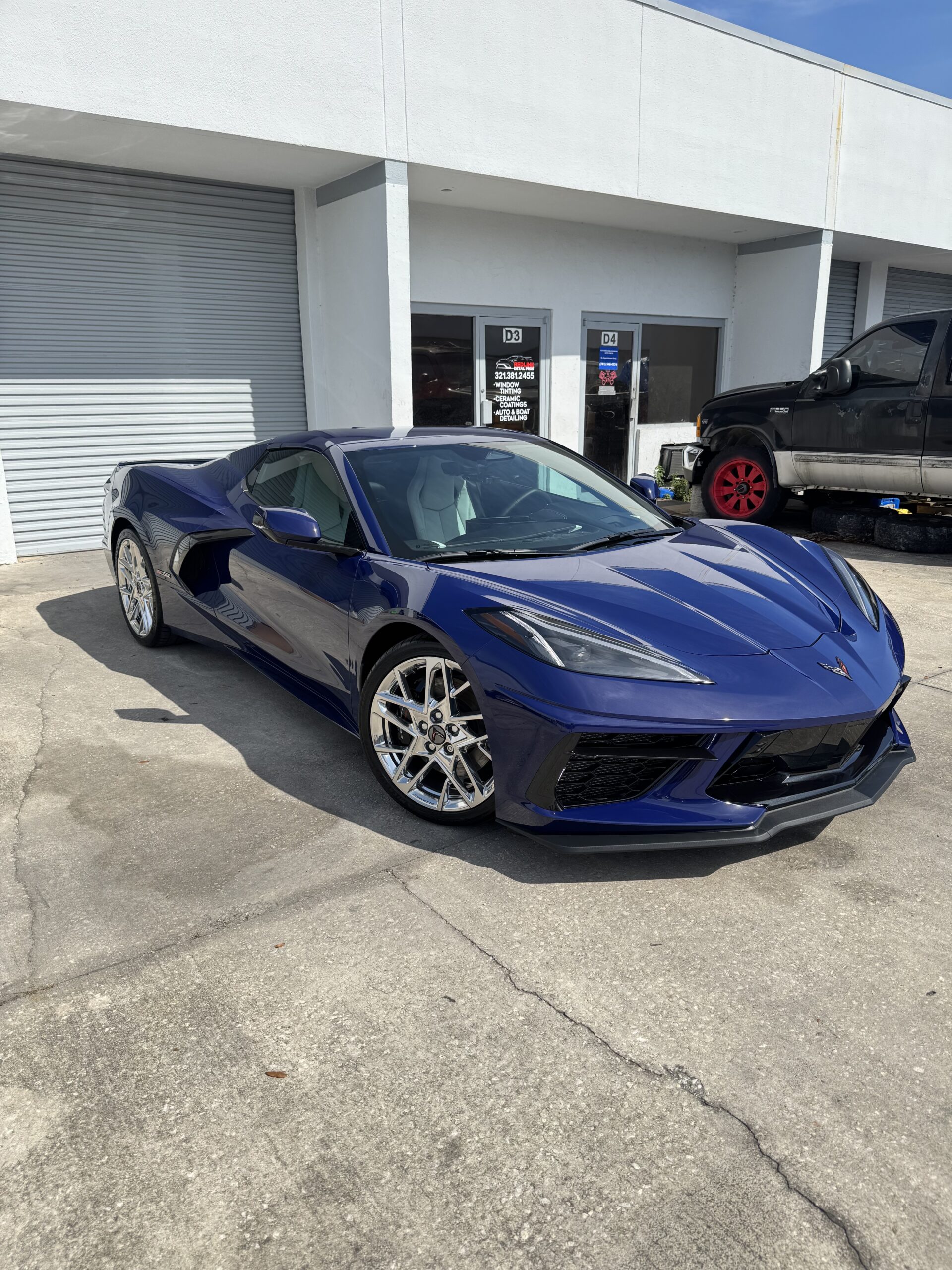 70% Tint - Corvette C8